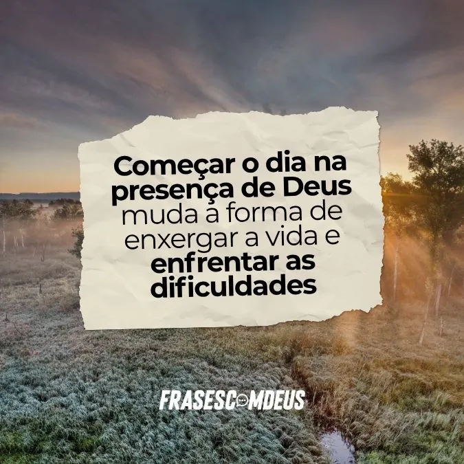 Bom dia com Deus