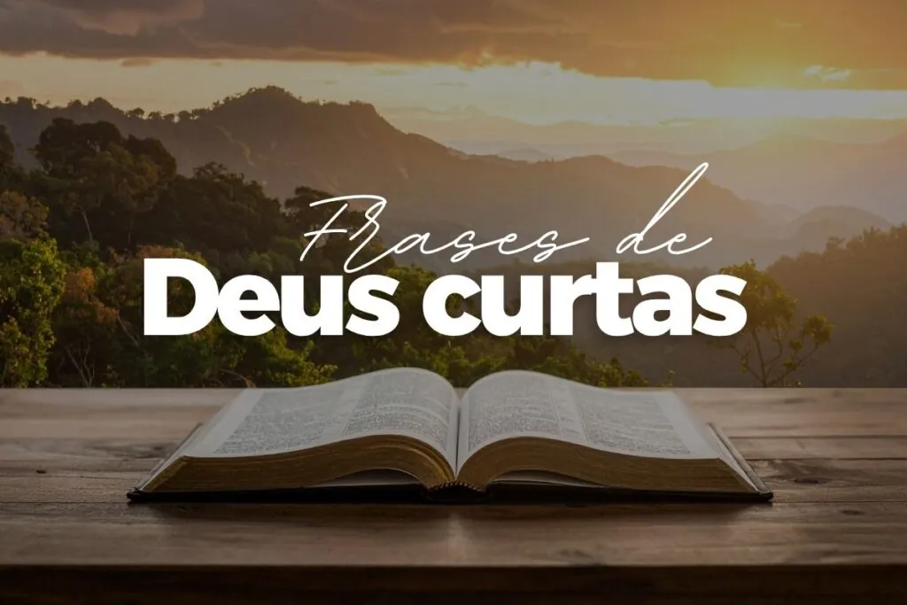 Frases de Deus curtas