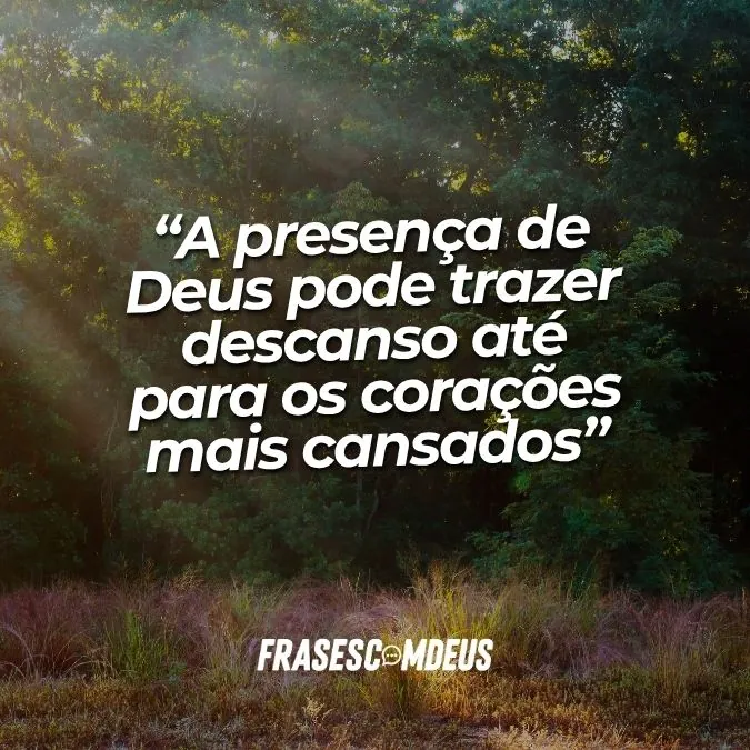 Mensagem de ânimo evangélica