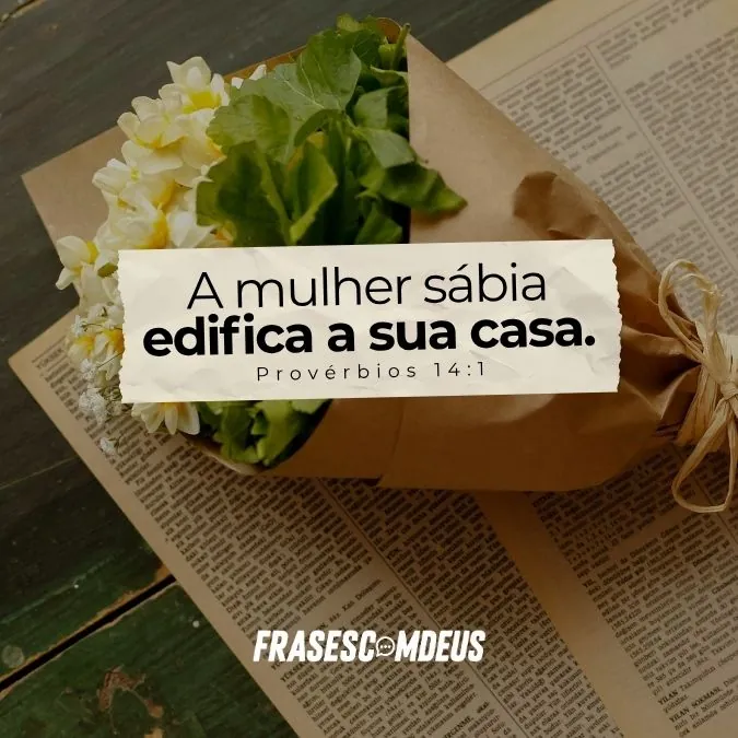 Versiculos para mulher sábia