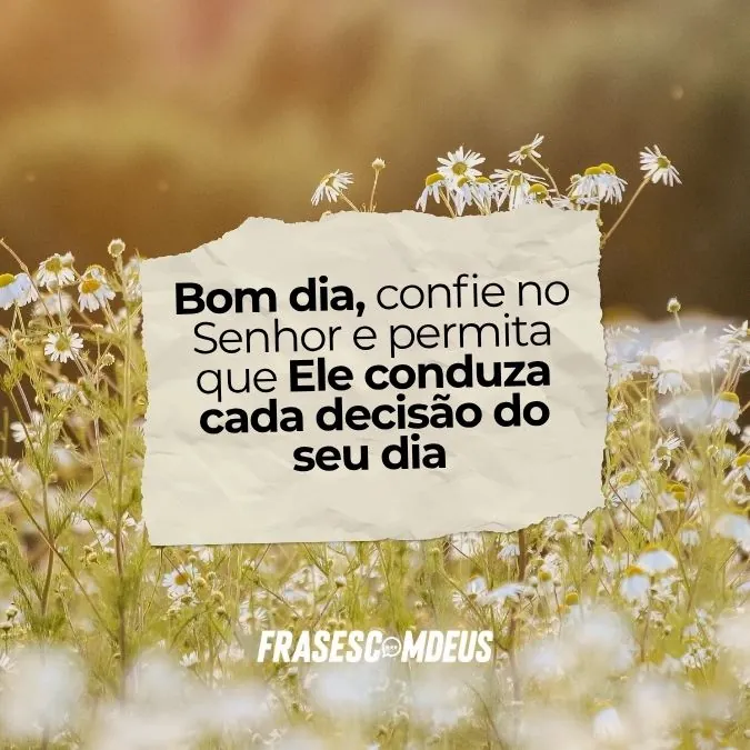 frases de Bom dia