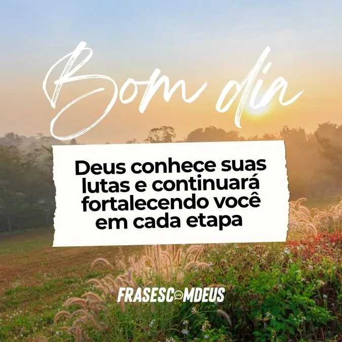 frases de Bom dia evangelica