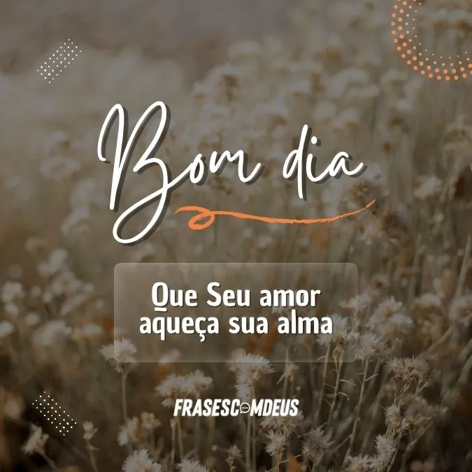 Bom dia abençoada