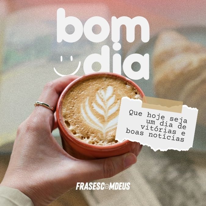 Bom dia povo abençoado