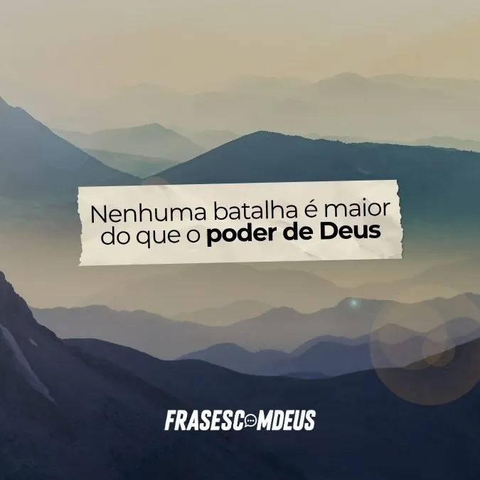 Mensagem de Deus para Whatsapp