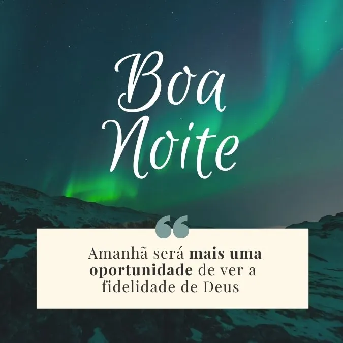 boa noite frases biblicas