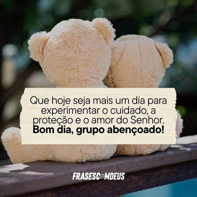 bom dia para compartilhar em grupos de família