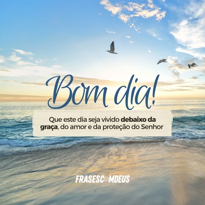 frase de Bom dia