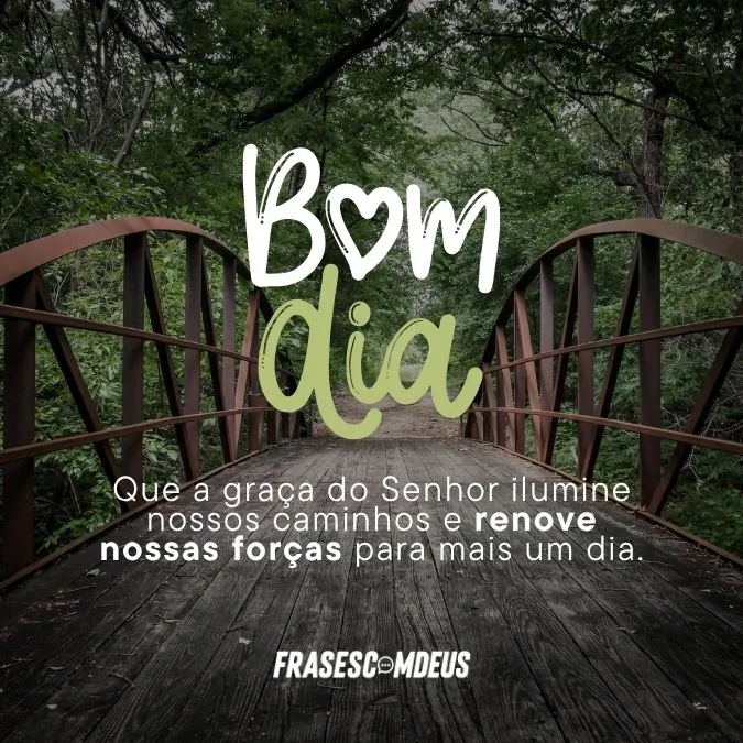 frase de Bom dia grupo