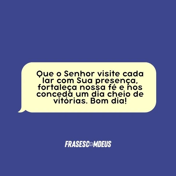 frase de Bom dia grupo abençoado
