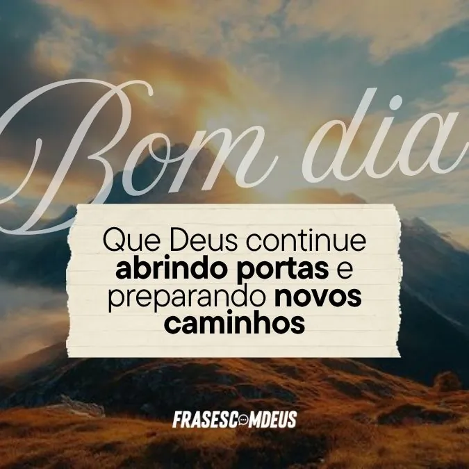 frase de Bom dia para compartilhar