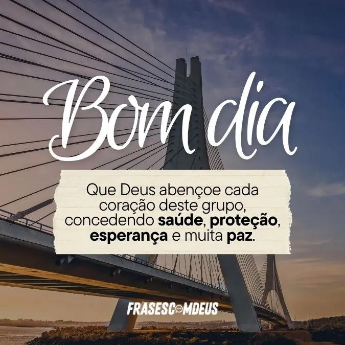frase de Bom dia para compartilhar