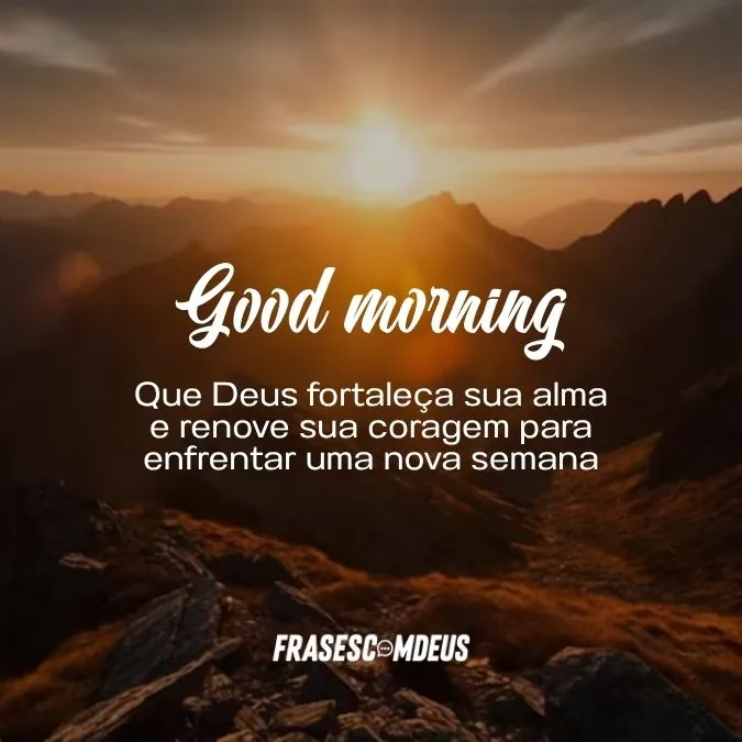 frase de good morning