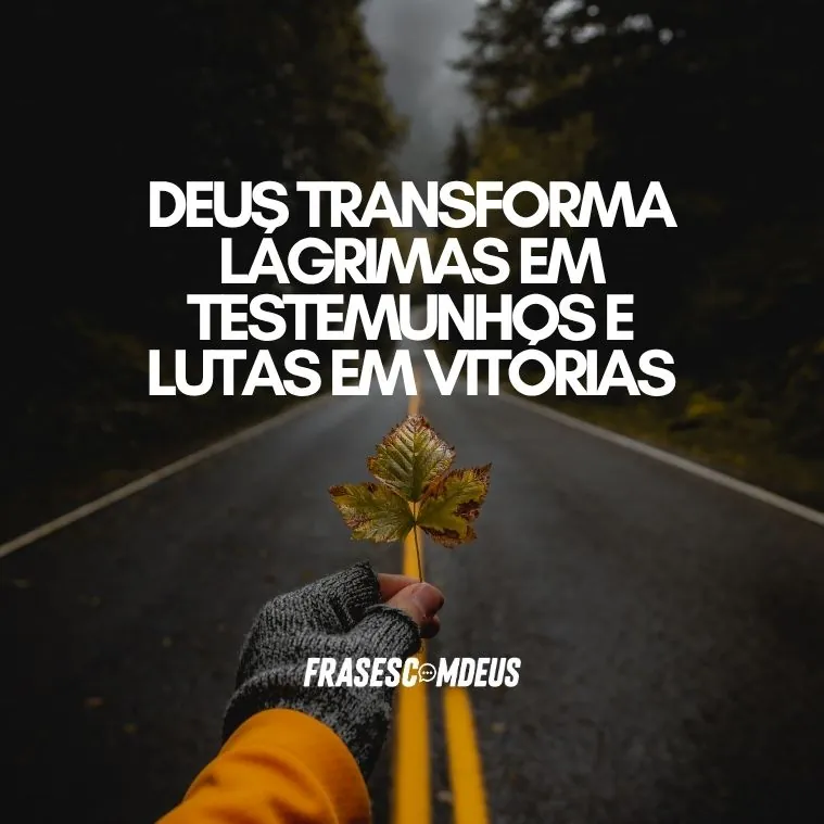 frases de testemunho