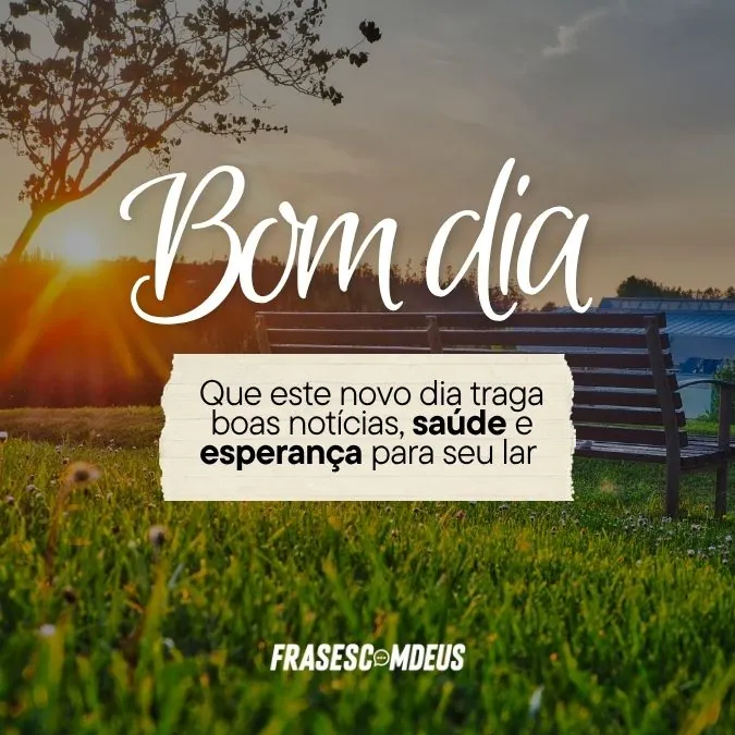 mensagem de Bom dia para família
