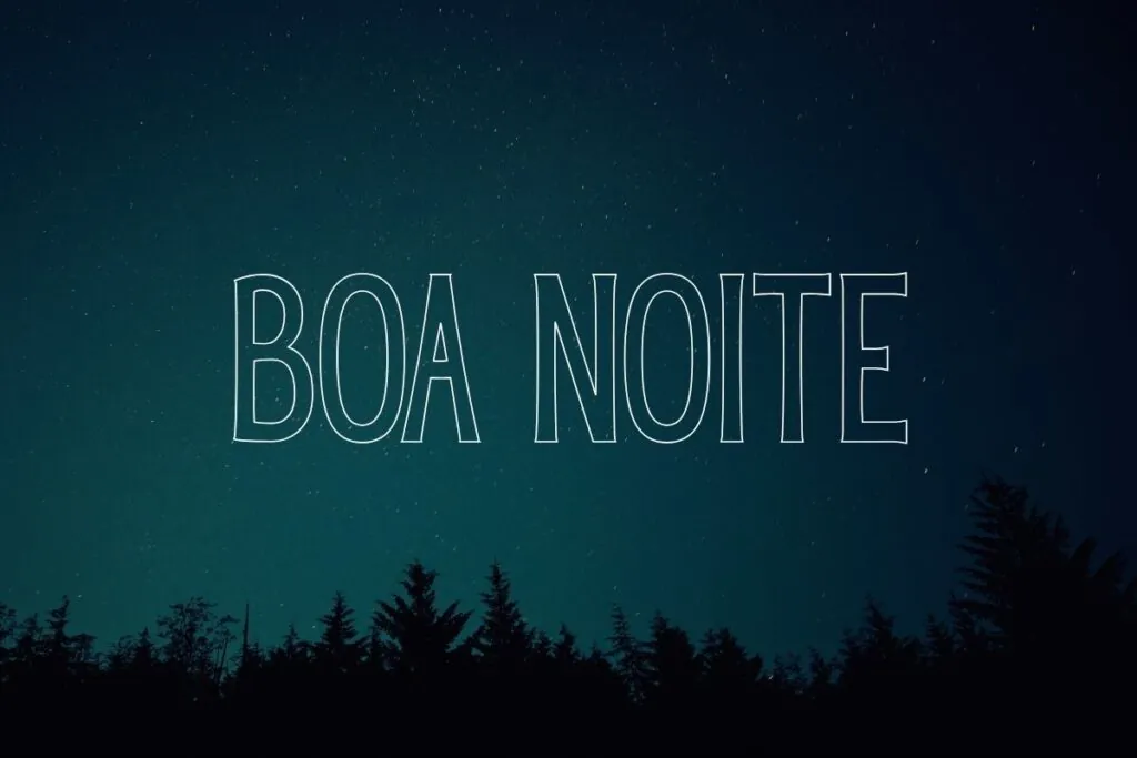 Boa noite com Deus