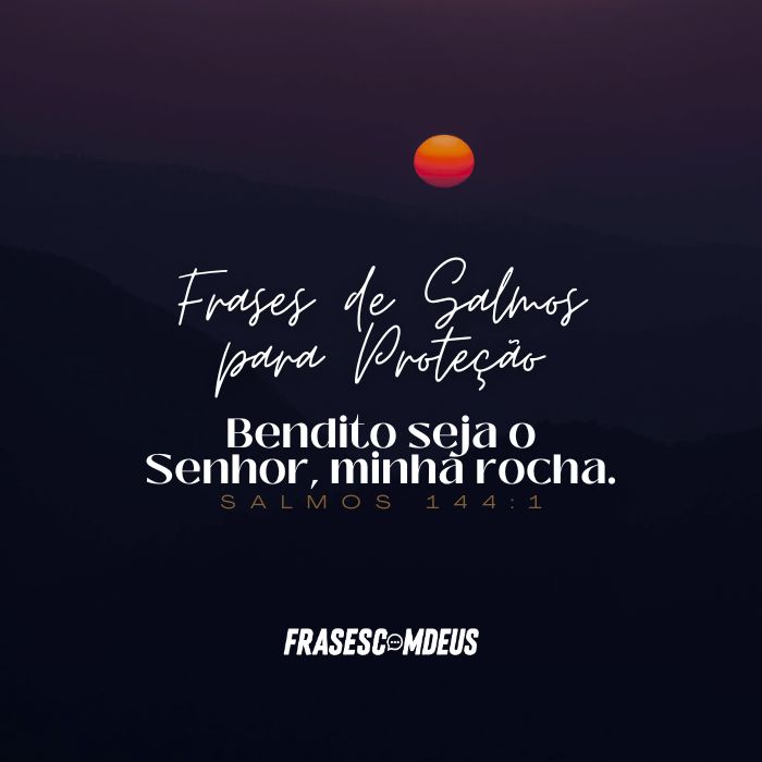 Frase de Salmos para Proteção para compartilhar