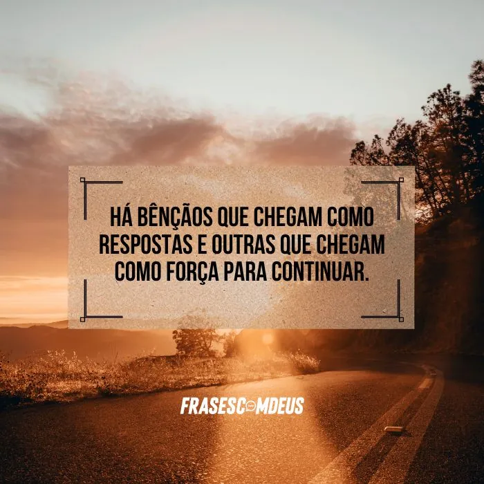 Lindas mensagens de Deus para compartilhar