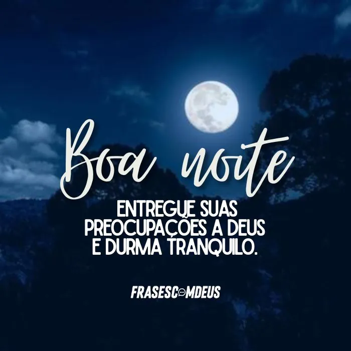 frase de Boa Noite Terça-feira para compartilhar
