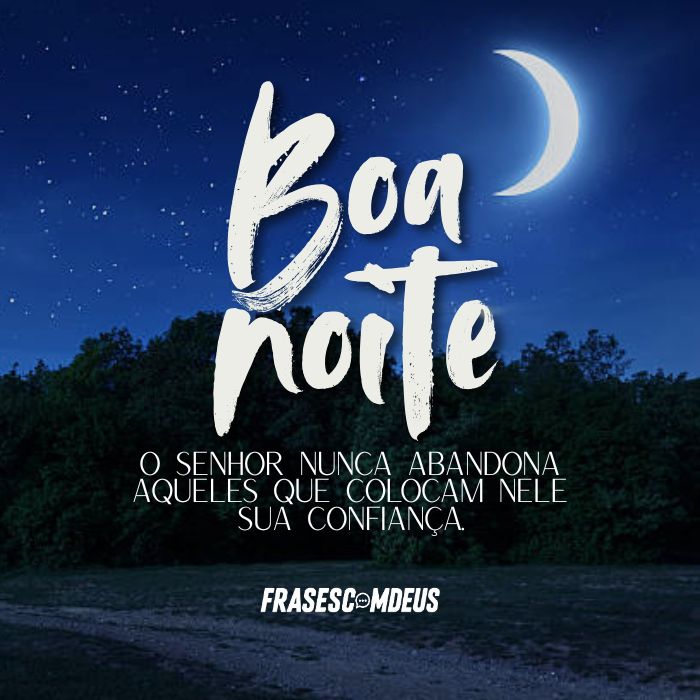frase de Boa Noite Terça-feira