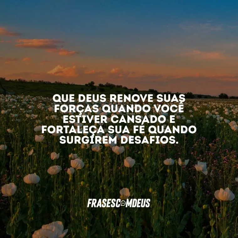 frase de Deus para compartilhar