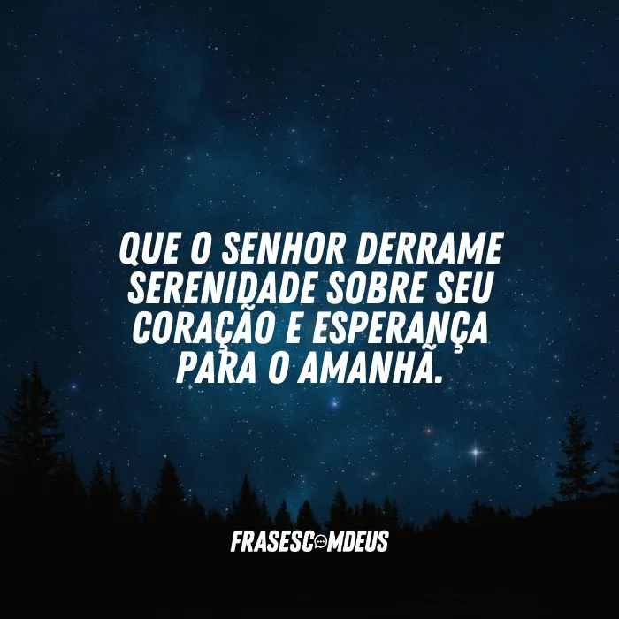frase evangélica de boa noite para compartilhar