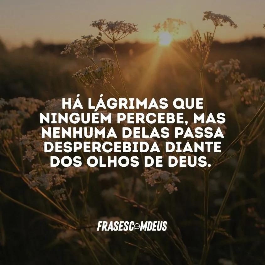 frase forte de Deus