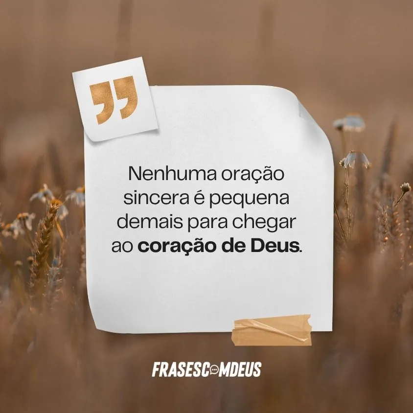 frases de Deus fortes para compartilhar