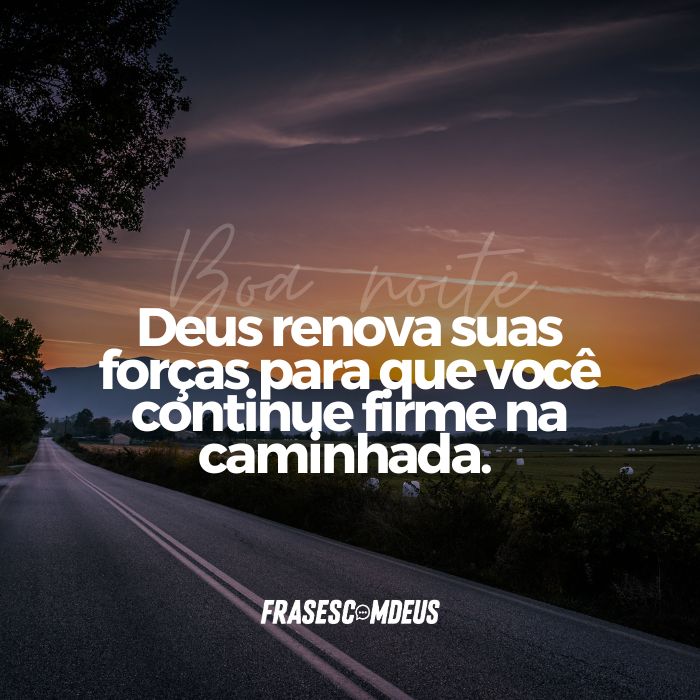 frases de boa noite evangélica com motivação para compartilhar