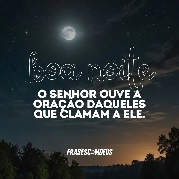 frases de boa noite salmos para compartilhar