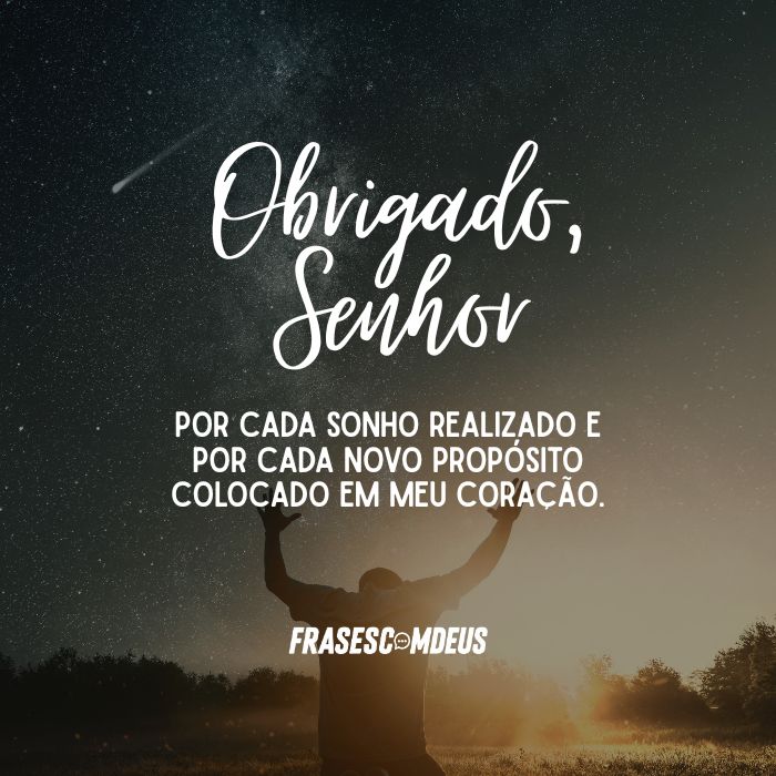 frases de gratidão a Deus para compartilhar