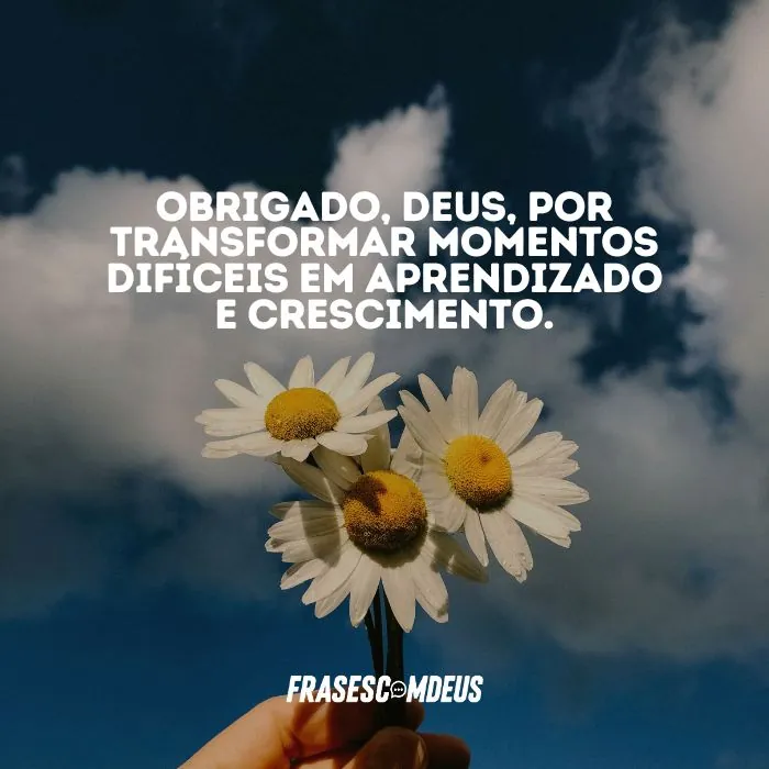 gratidão a Deus