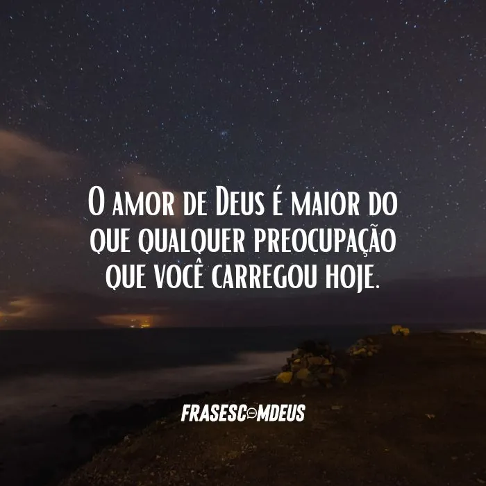 mensagem de Boa noite com Deus