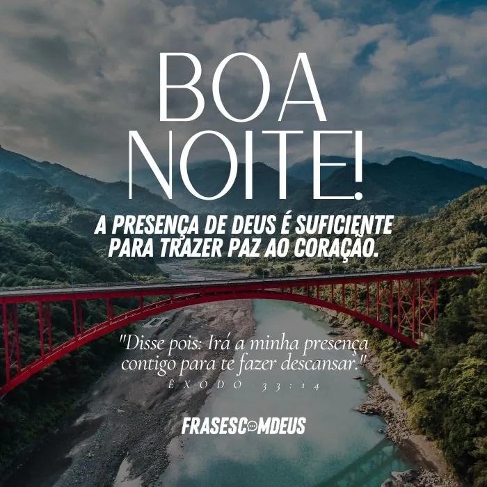 mensagens biblica de boa noite