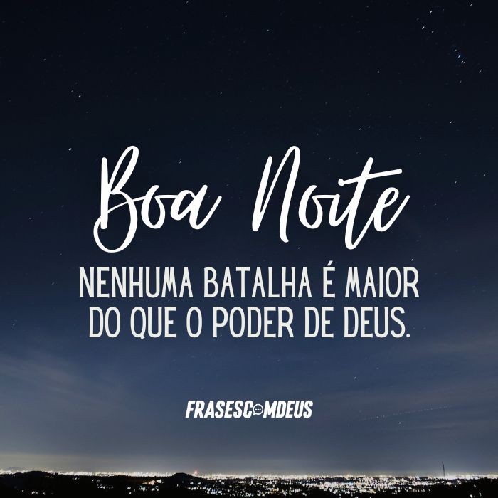 mensagens de Boa noite