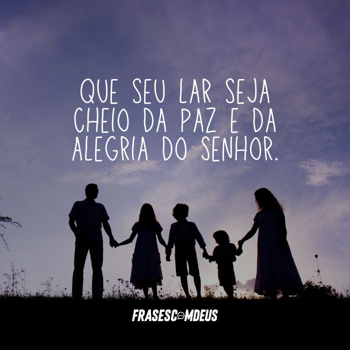 mensagens de Boa noite para família