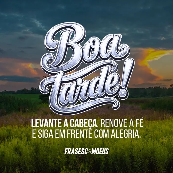 Boa Tarde Animado para WhatsApp