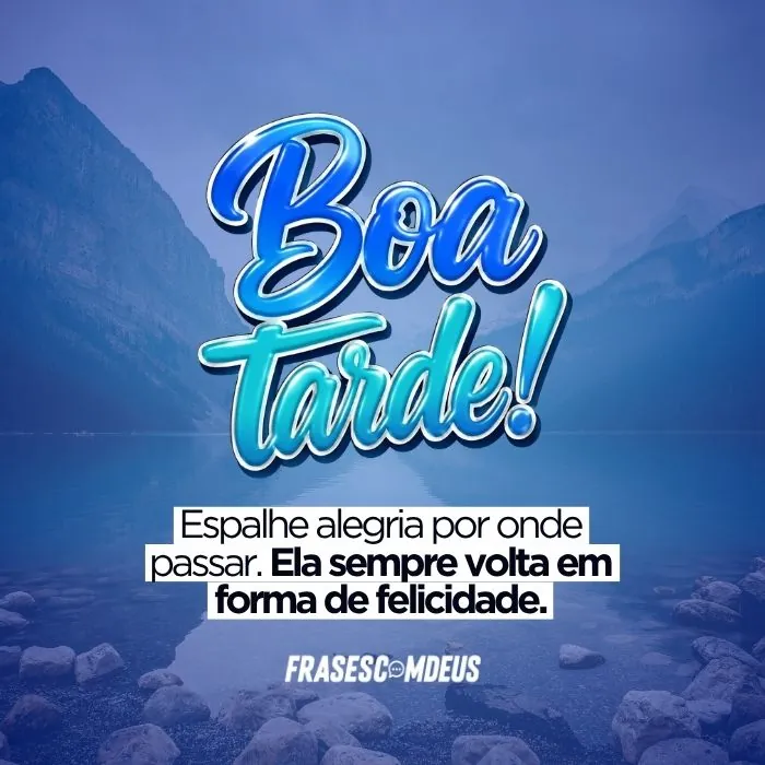 Boa Tarde Animado para compartilhar