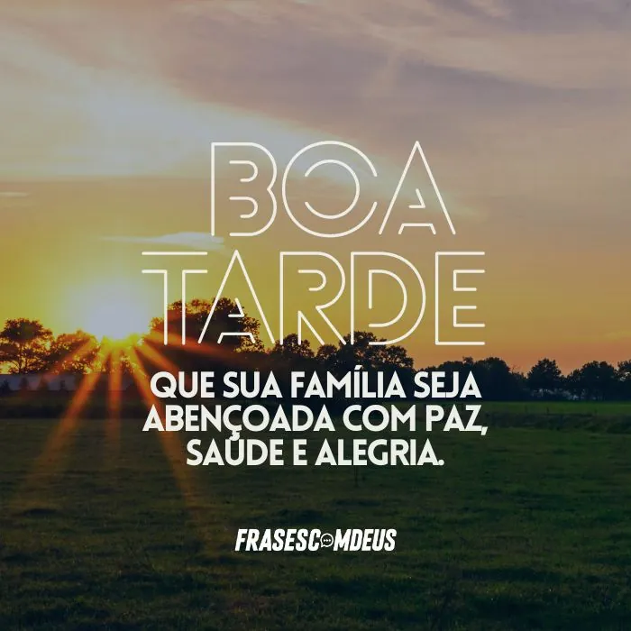 Boa tarde domingo para compartilhar