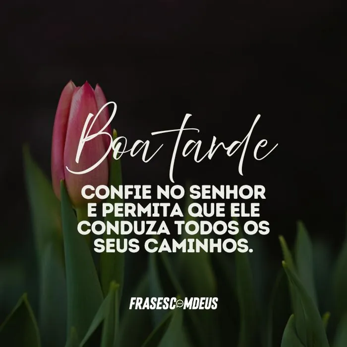 Mensagem de Boa Tarde para WhatsApp