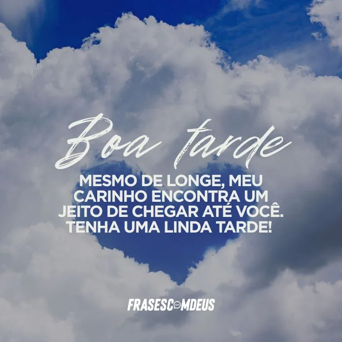 boa tarde com amor e carinho