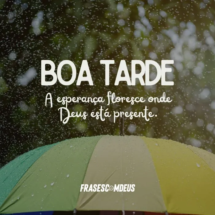 mensagem dia de chuva