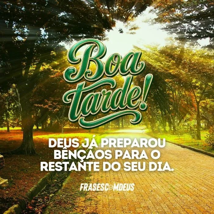 mensagens de Boa Tarde Animado