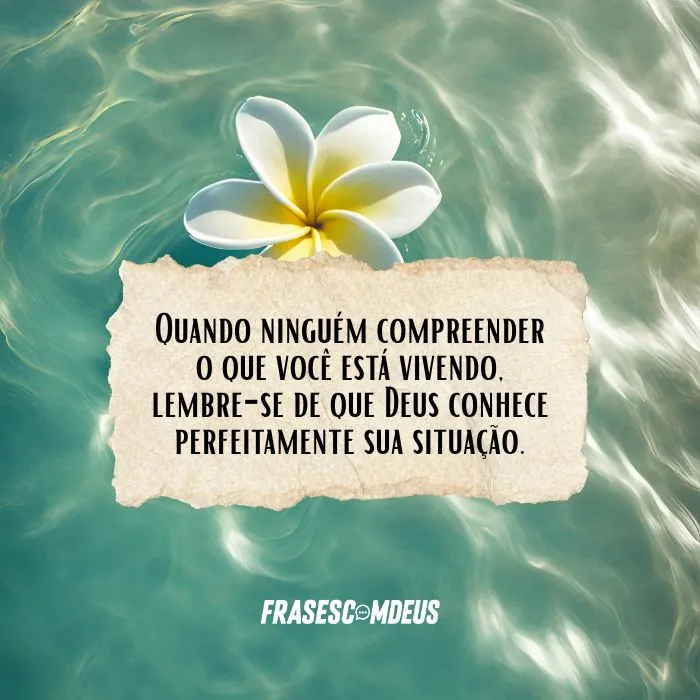 frase sobre Deus
